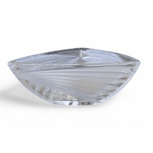 Crystal Clear Geometric‎ Serving Bowl Trinket Dish Decorative similar 2 Lenox